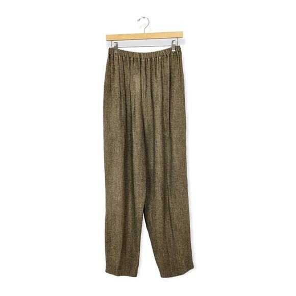 Look Womens Pants 100% Rayon Vintage Boho Pants Lagenlook Size 2 - Picture 1 of 6